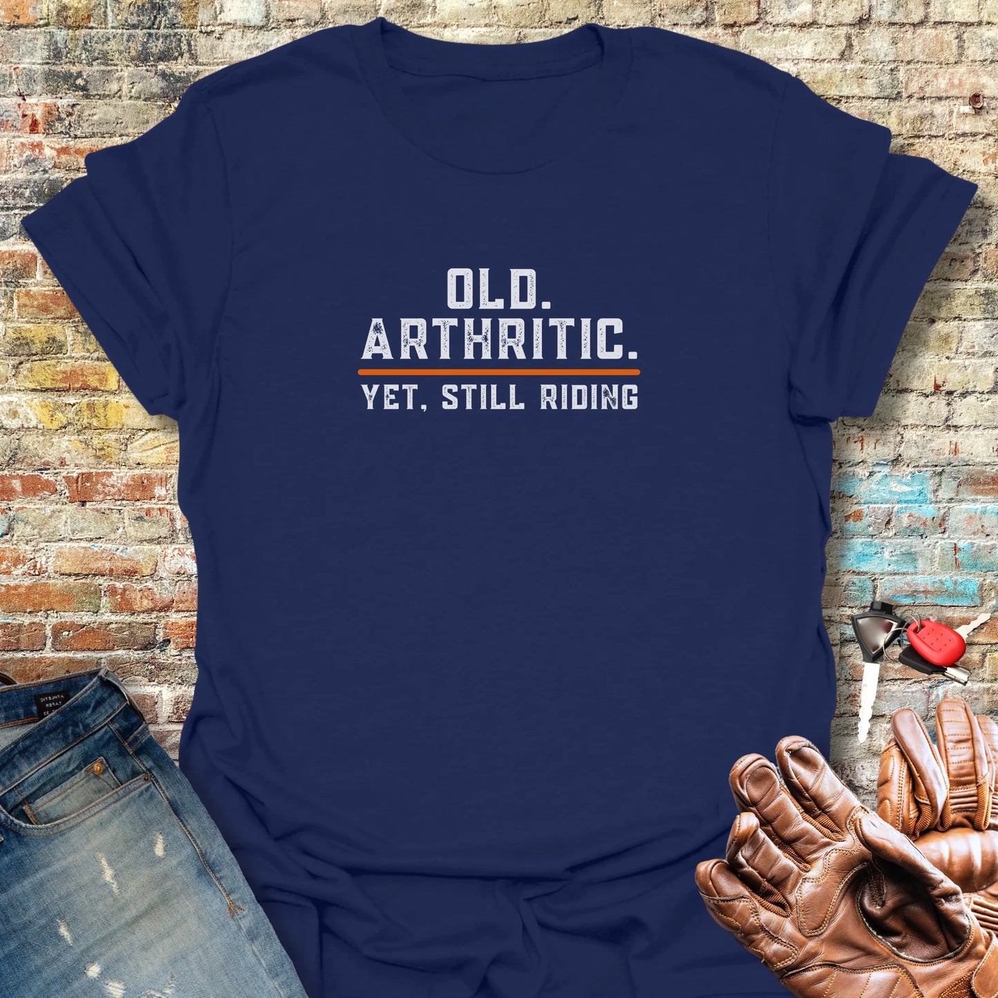 Still Riding T-Shirt - Navy