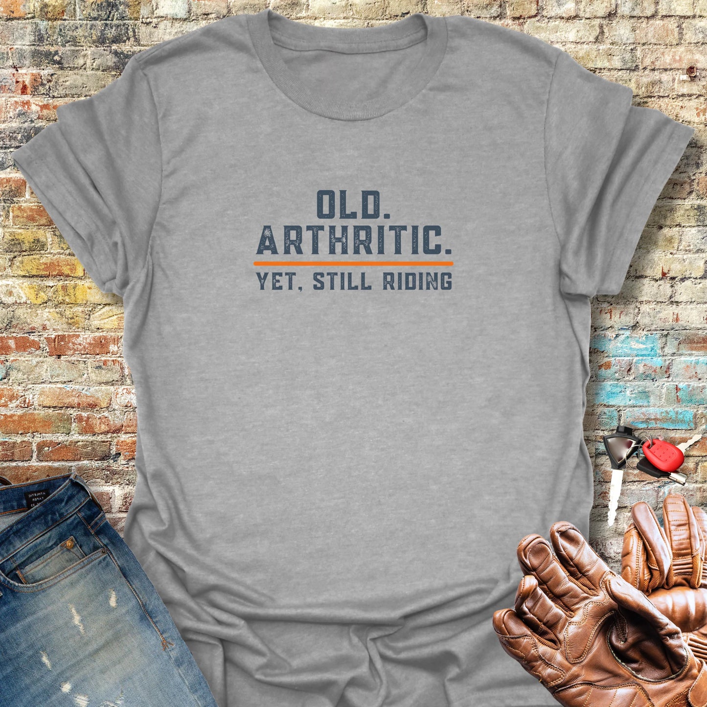 Still Riding T-Shirt - Sport Grey