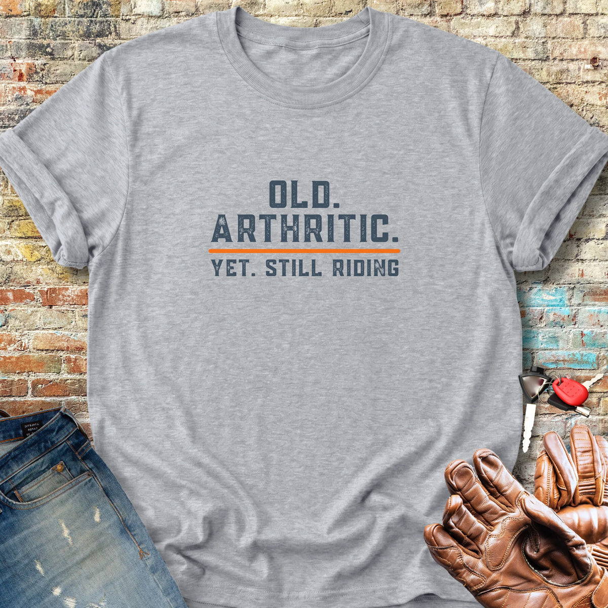 Still Riding Classic T-Shirt - Sport Grey