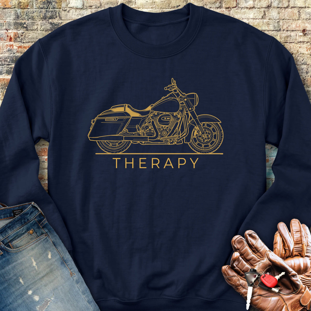 Street Therapy Sweatshirt - Navy