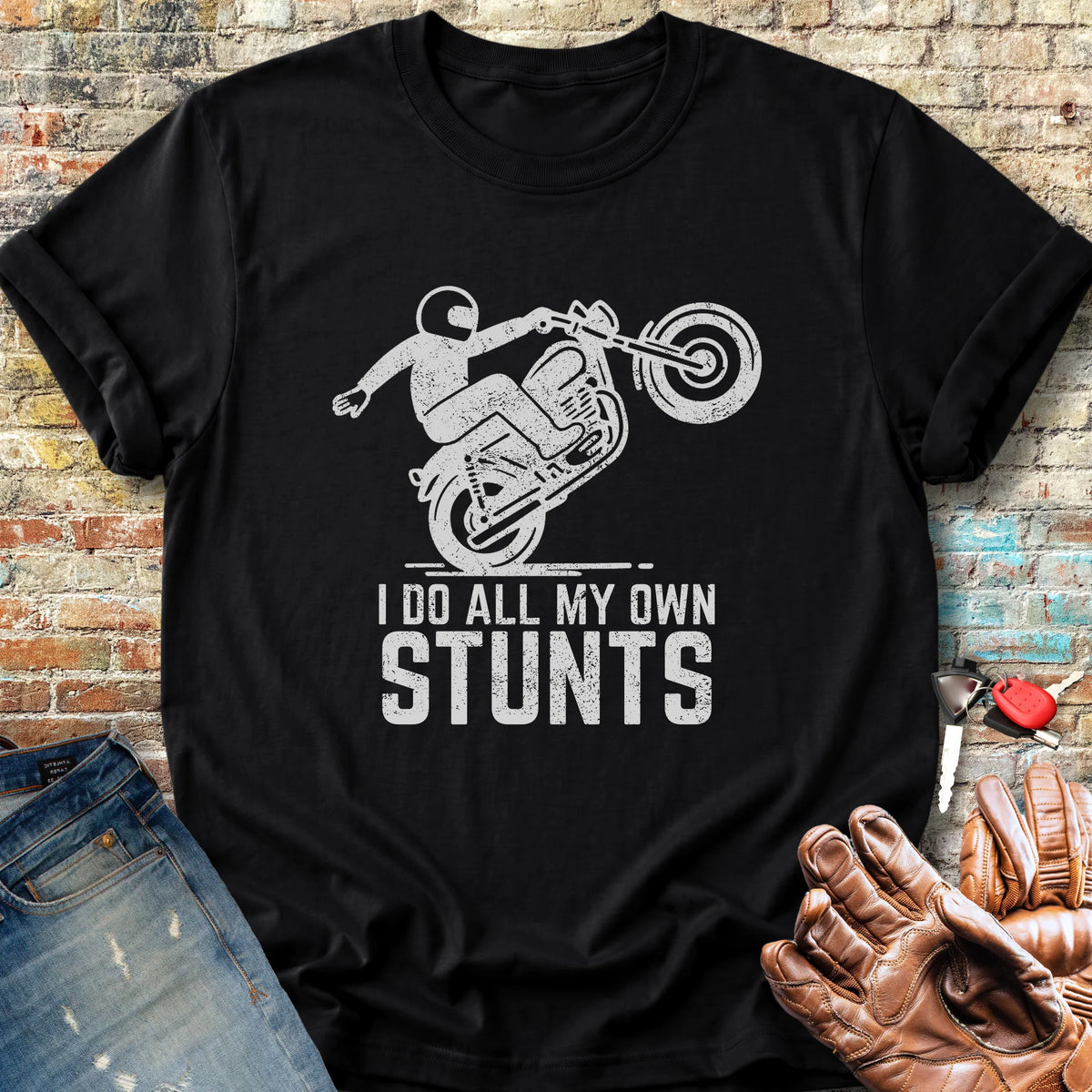 Stunts Classic T-Shirt - Black
