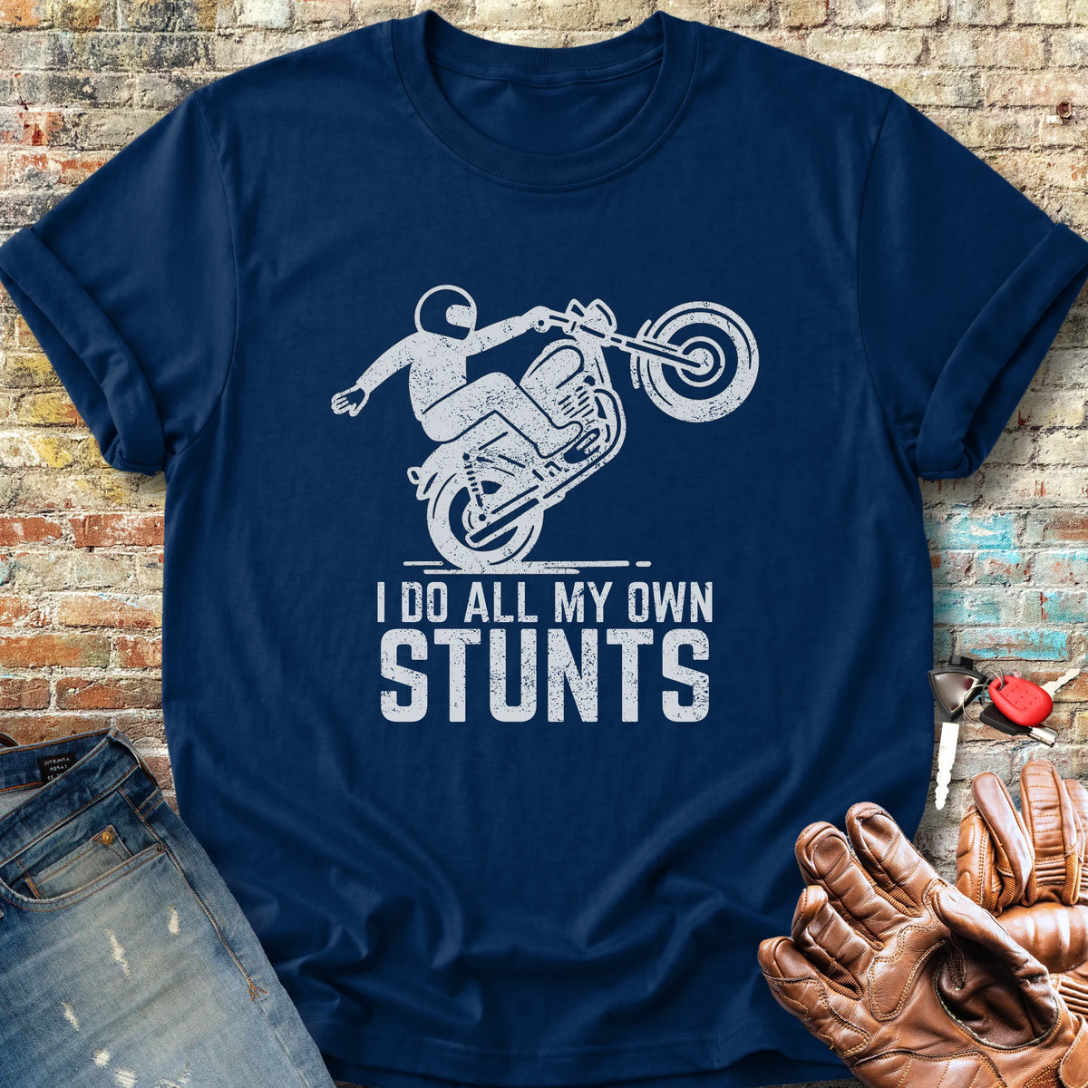 Stunts Classic T-Shirt - Navy