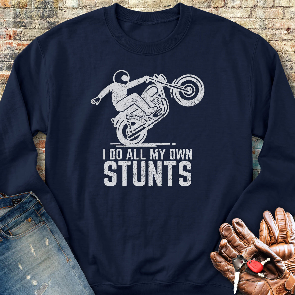 Stunts Sweatshirt - Navy
