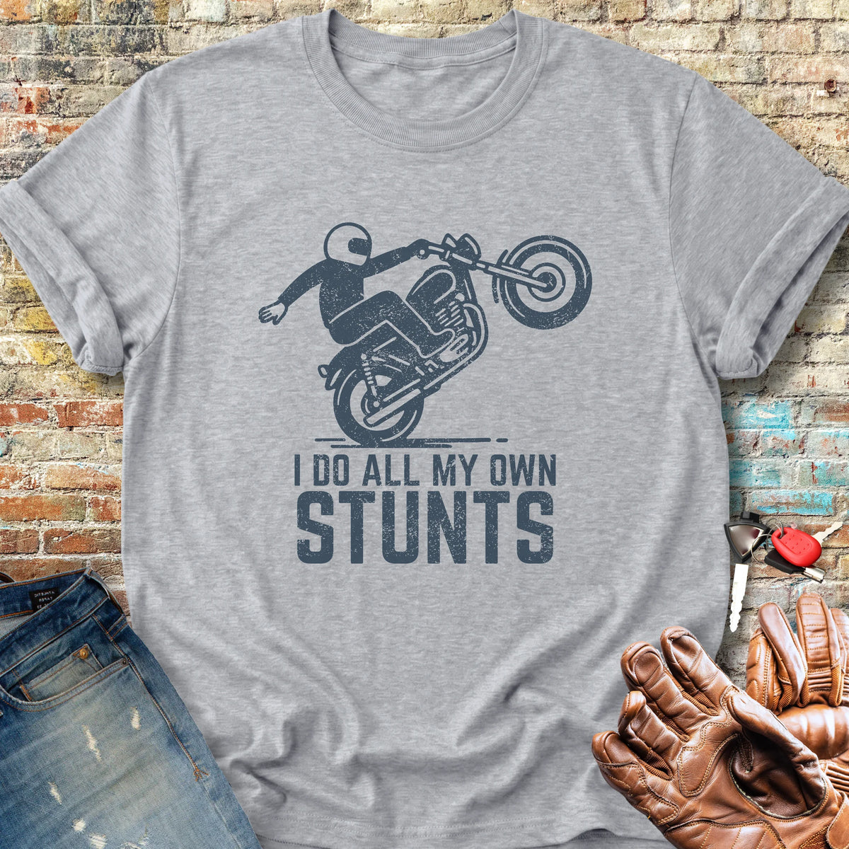 Stunts Classic T-Shirt - Sport Grey