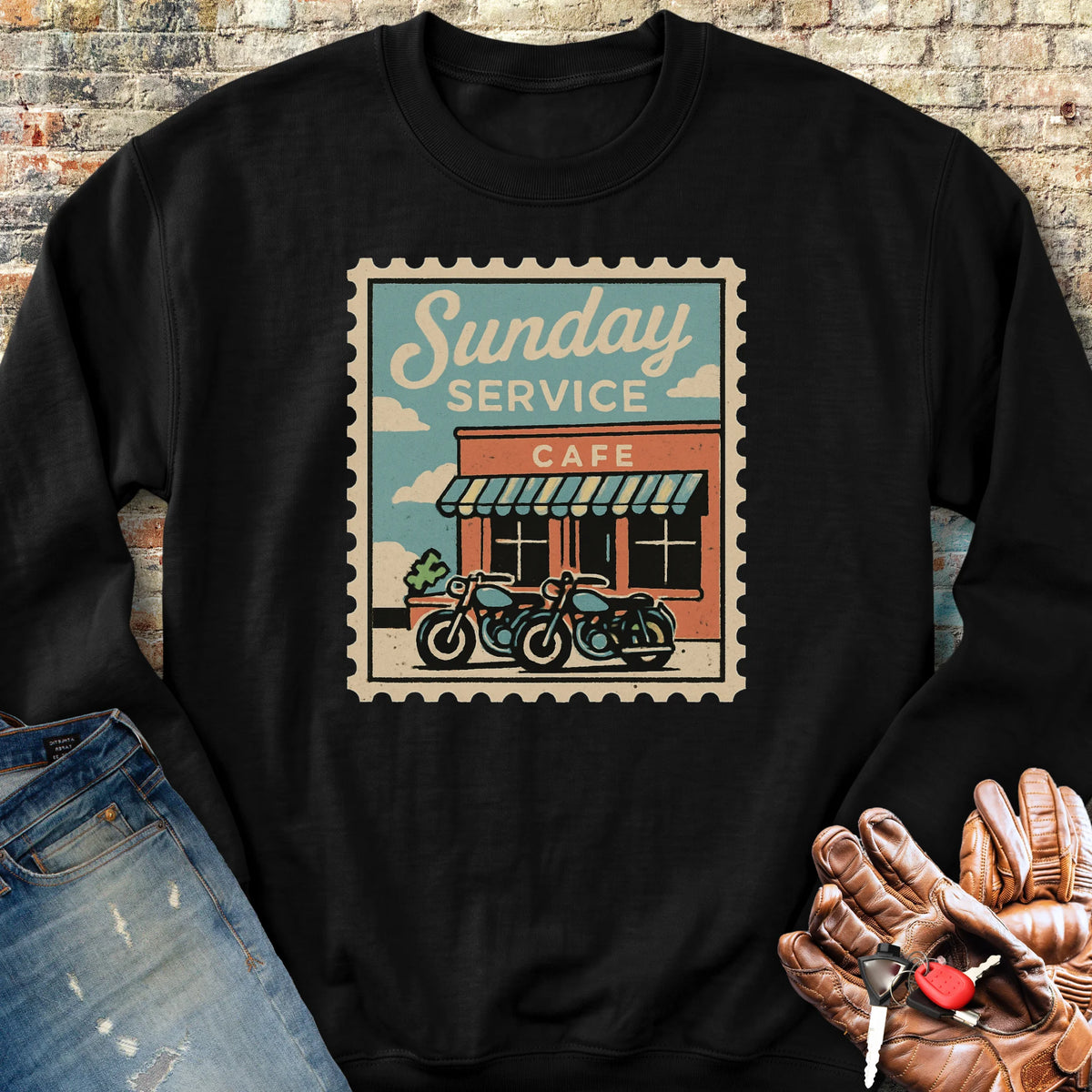 Sunday Service Sweatshirt - Black