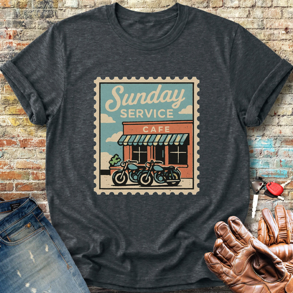Sunday Service Classic T-Shirt - Dark Heather
