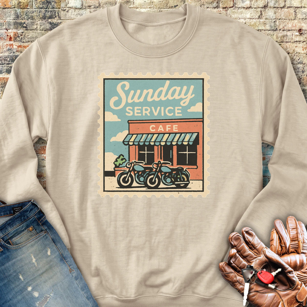 Sunday Service Sweatshirt - Sand