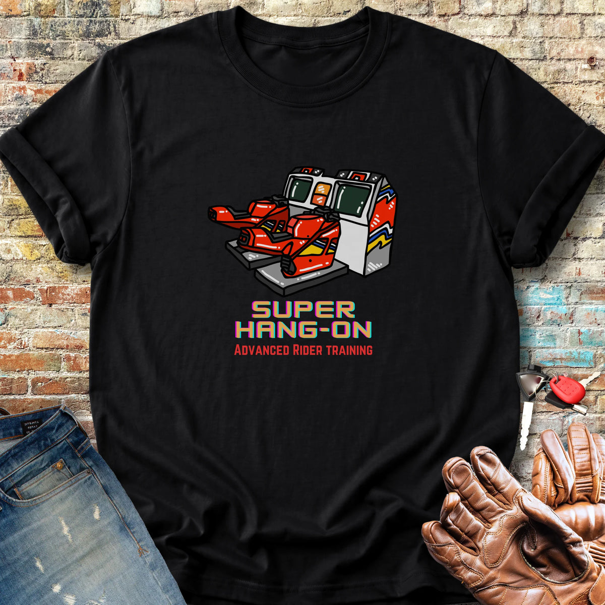 Super Hang-On Classic T-Shirt - Black
