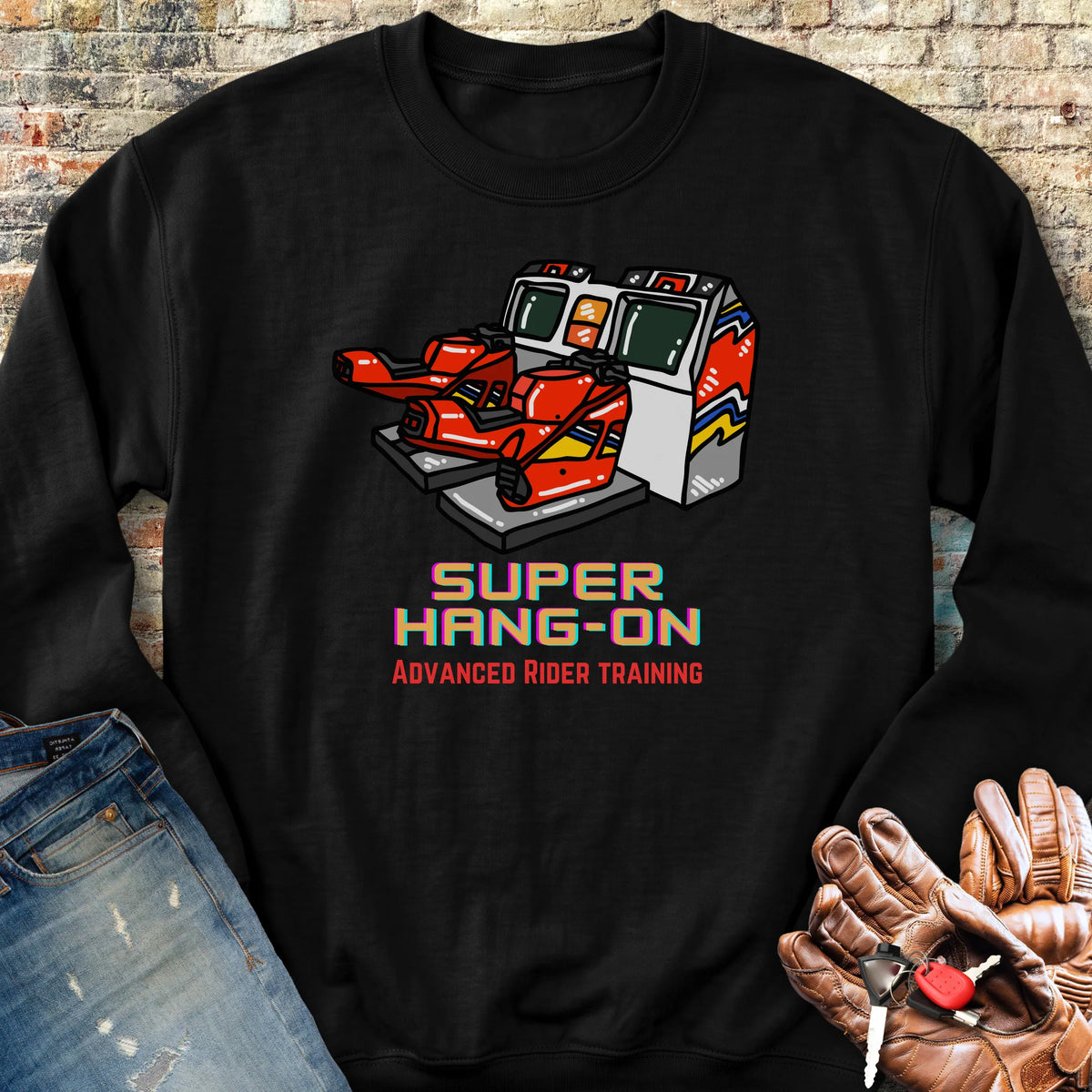 Super Hang-On Sweatshirt - Black