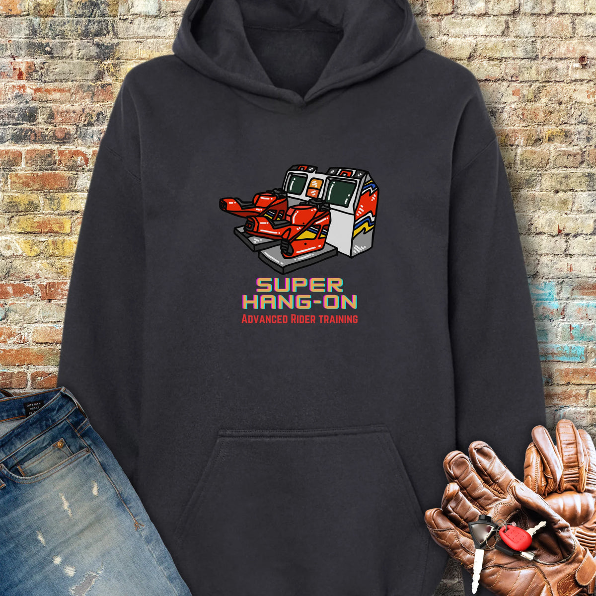 Super Hang-On Hoodie - Black