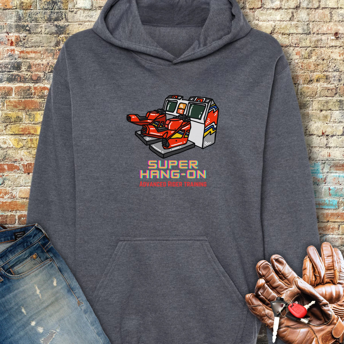 Super Hang-On Hoodie - Dark Heather