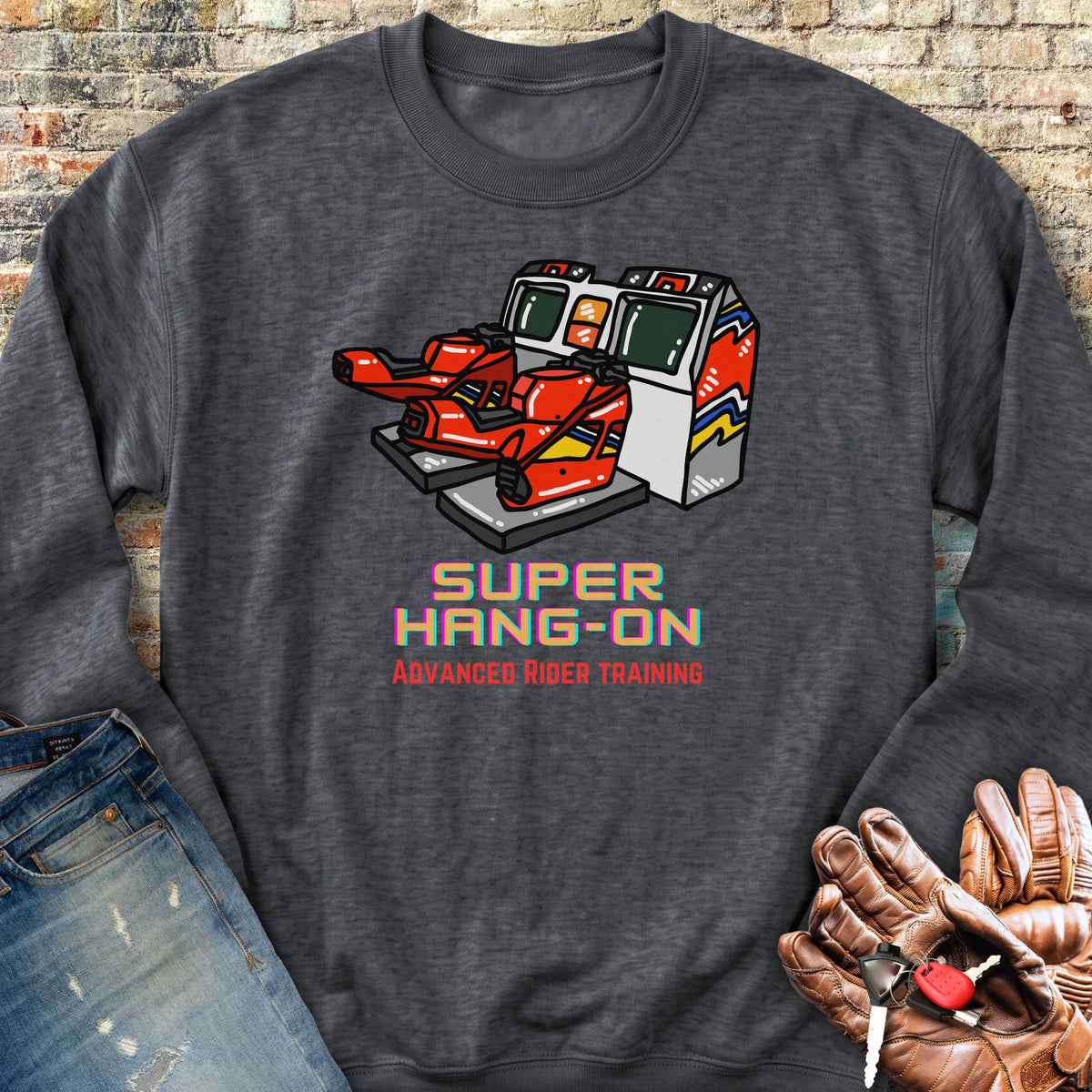 Super Hang-On Sweatshirt - Dark Heather