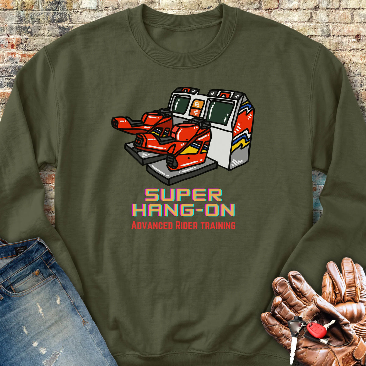 Super Hang-On Sweatshirt - Military Green