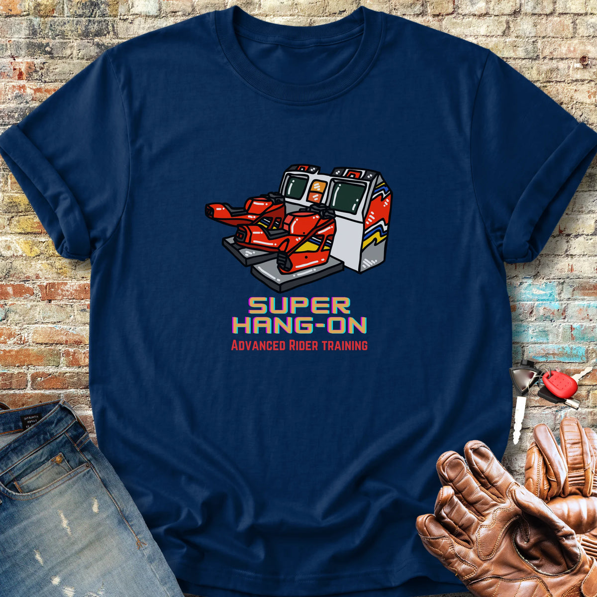 Super Hang-On Classic T-Shirt - Navy