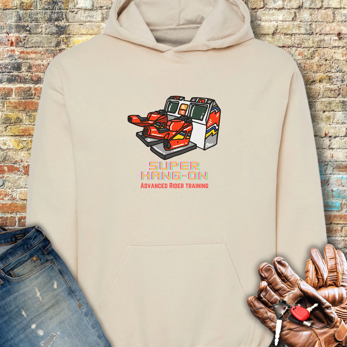 Super Hang-On Hoodie - Sand