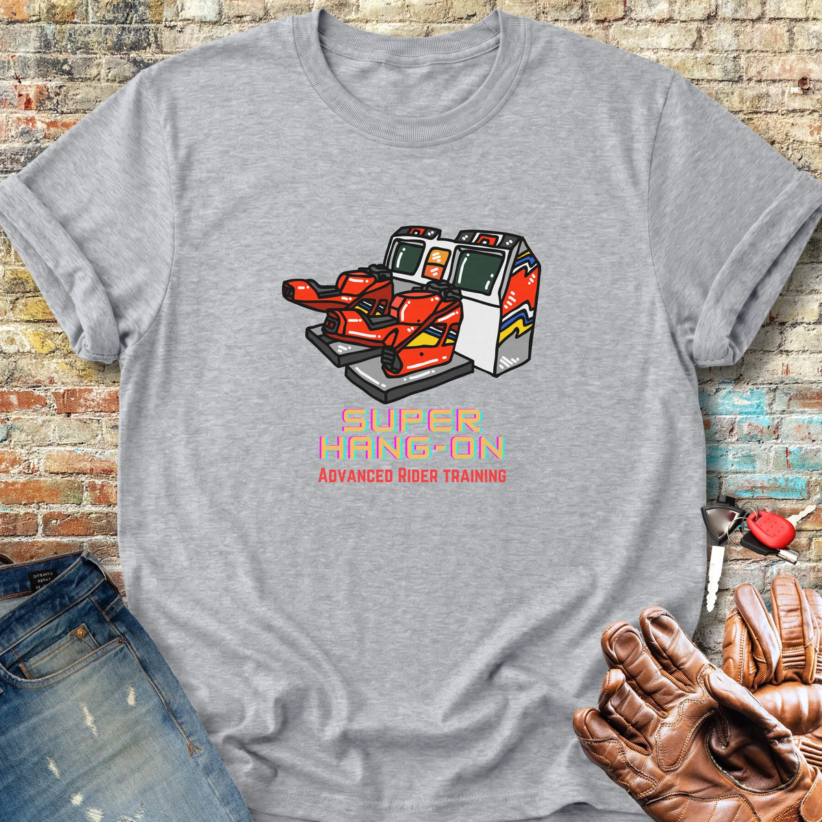 Super Hang-On Classic T-Shirt - Sport Grey