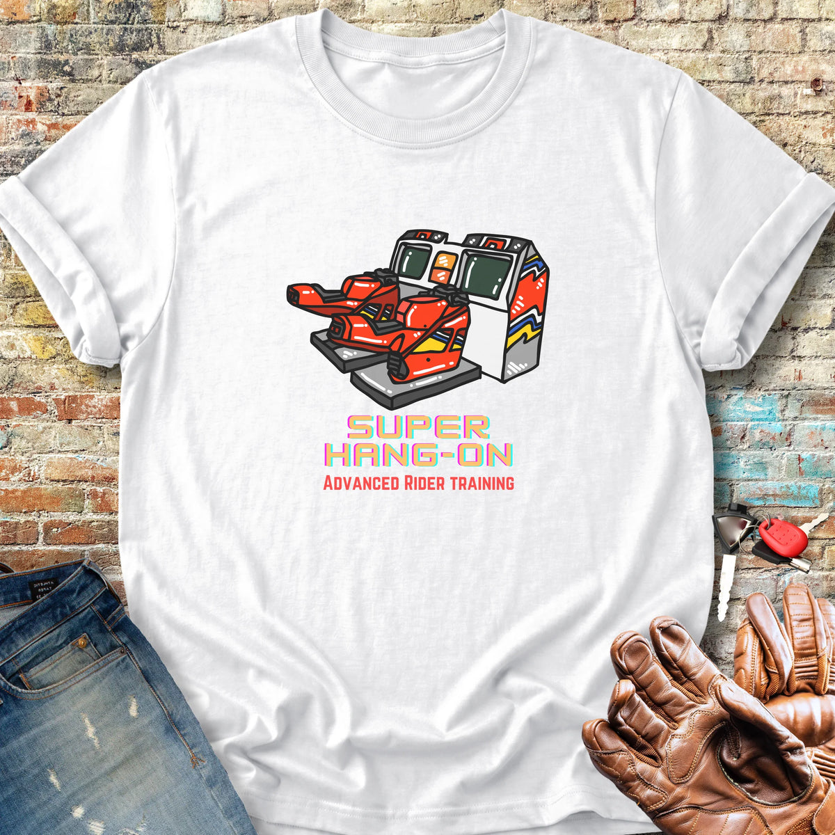 Super Hang-On Classic T-Shirt - White