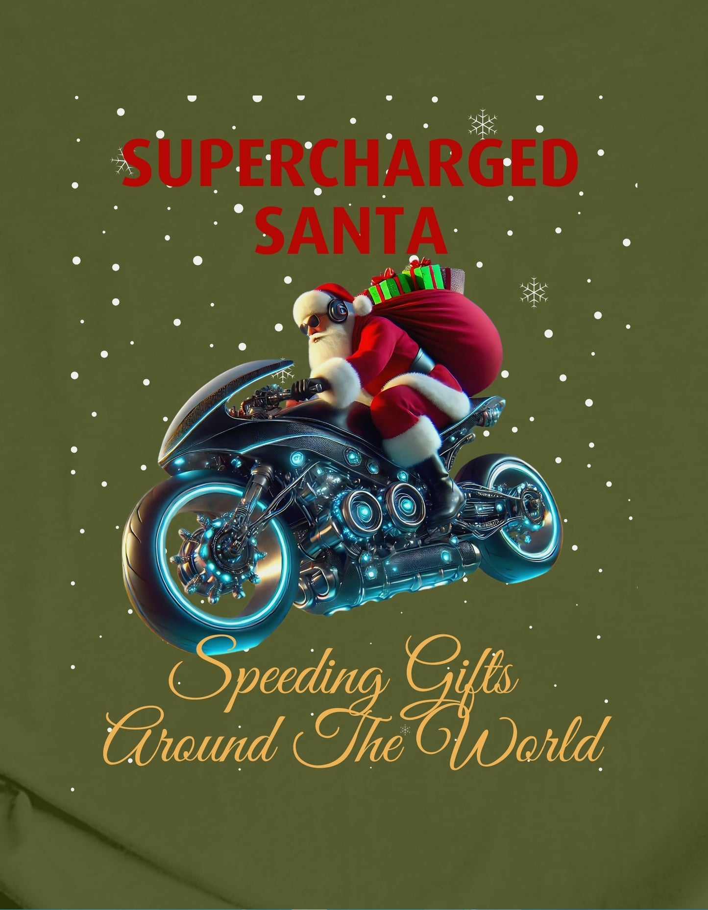 Supercharged Santa