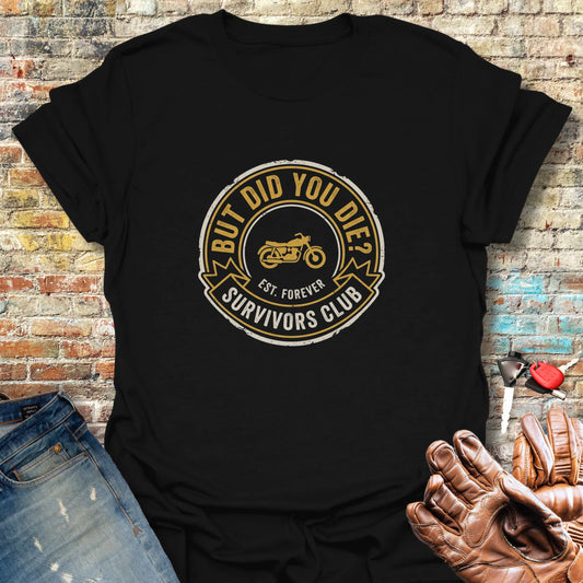 Survivors Club T-Shirt - Black