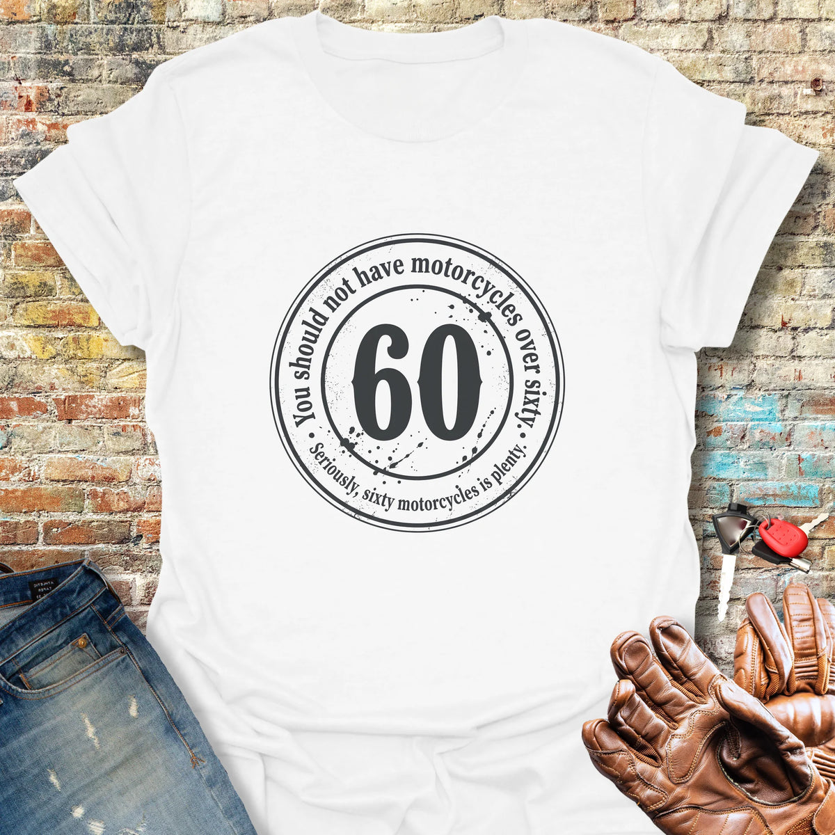 The 60 Riders Club Softstyle T-Shirt - White