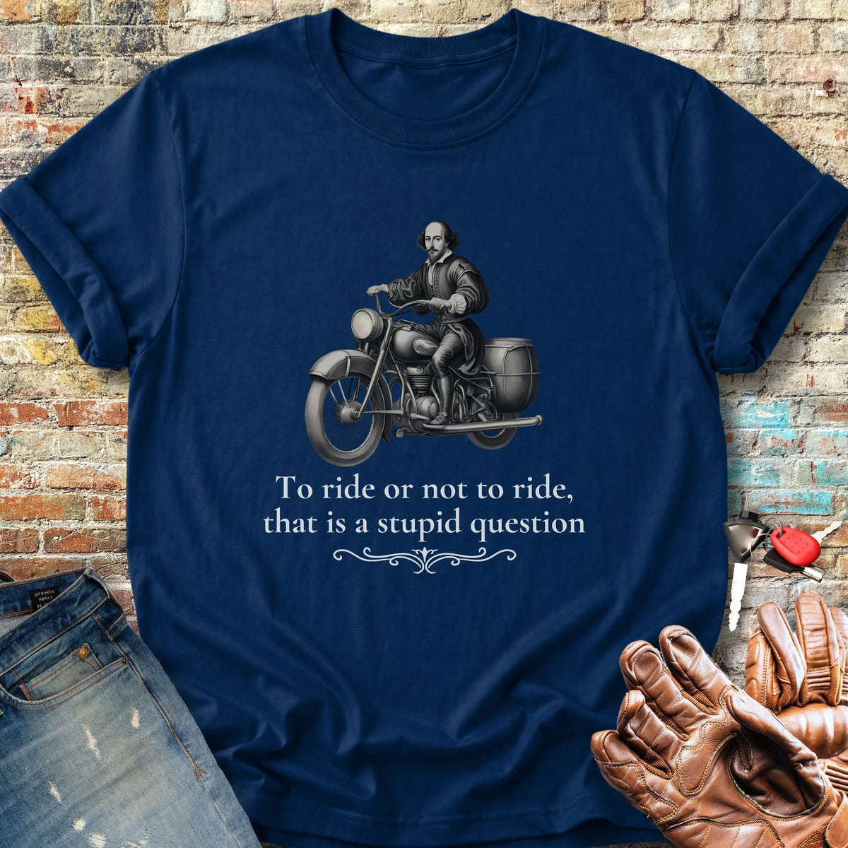 The Bard Classic T-Shirt - Navy