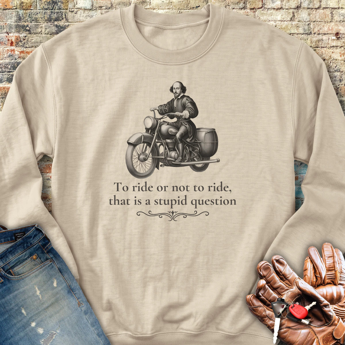 The Bard Sweatshirt - Sand