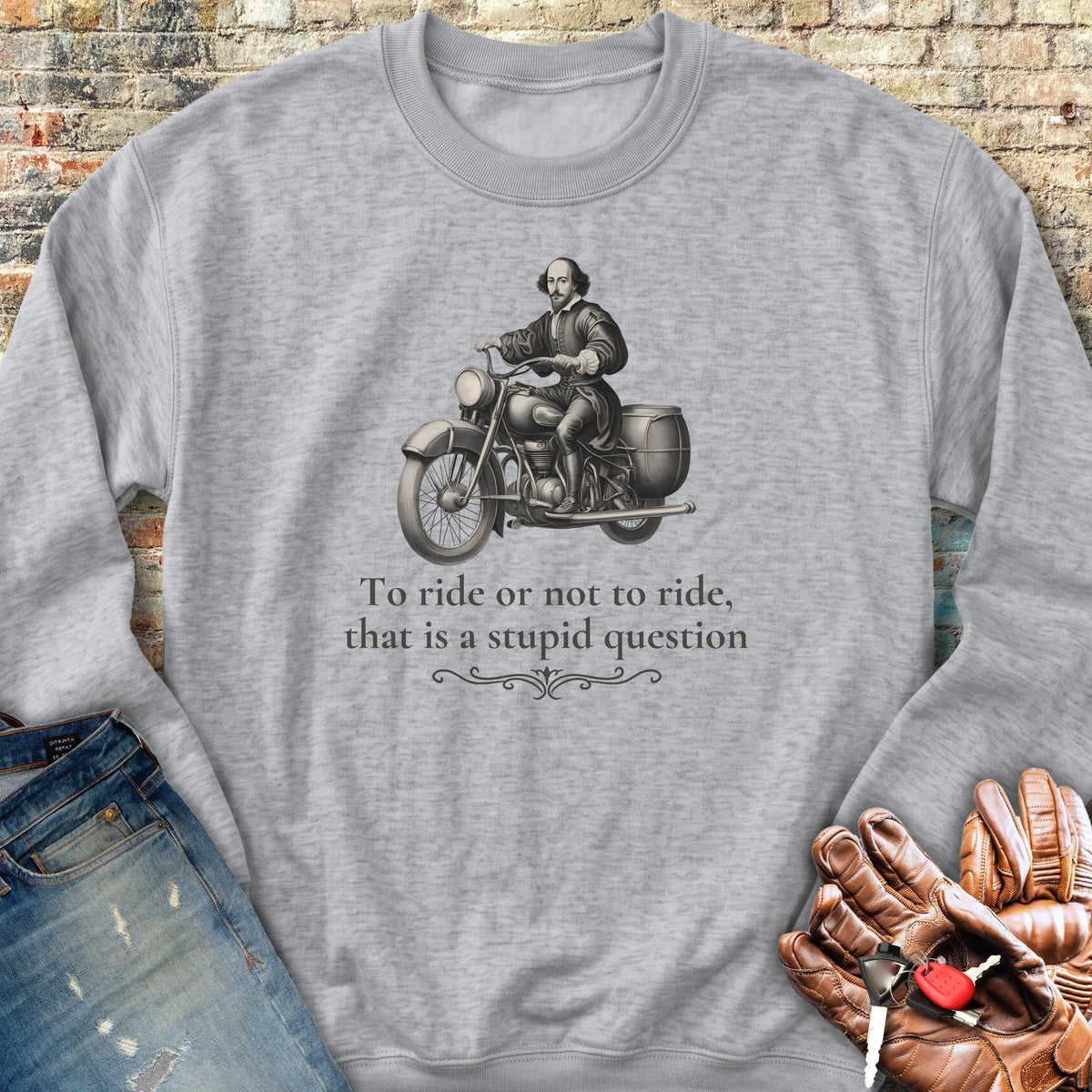 The Bard Sweatshirt - Sport Grey
