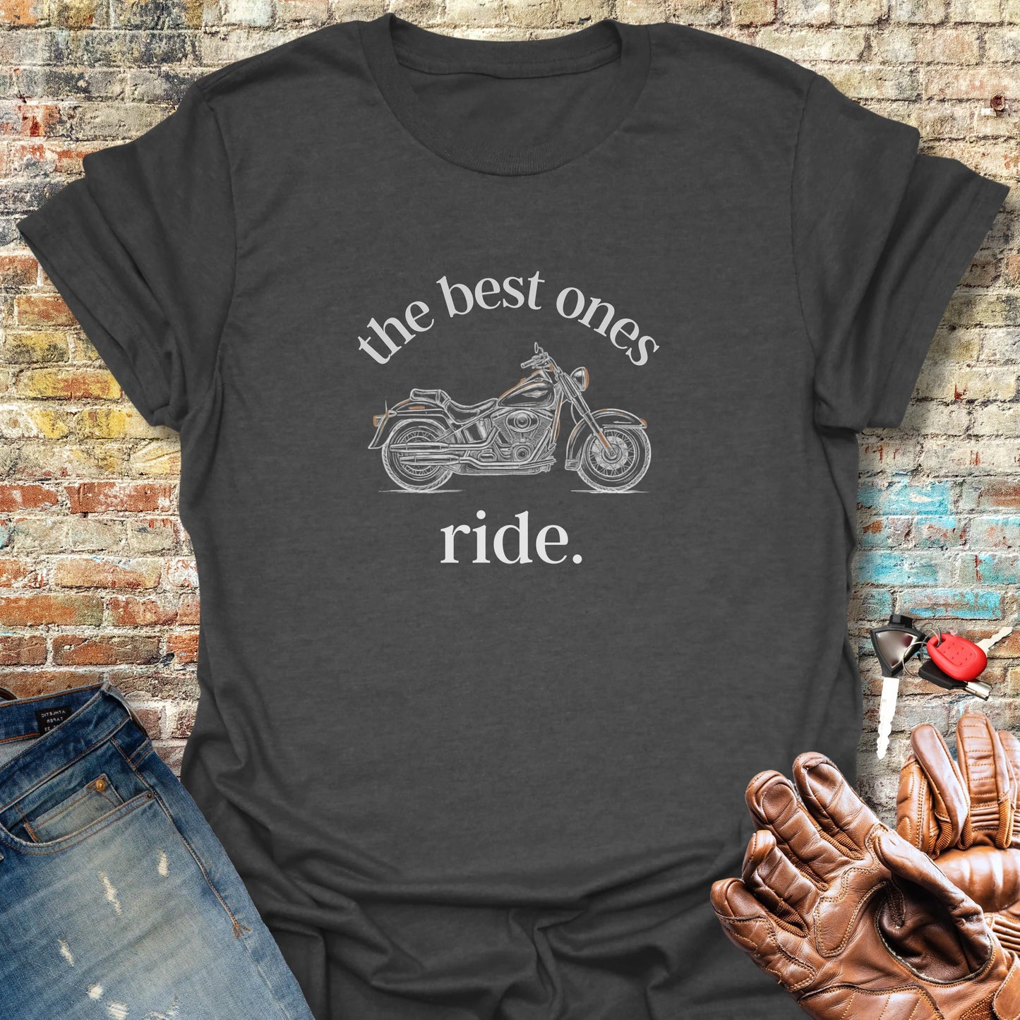 The Best Ones Ride T-Shirt - Dark Heather