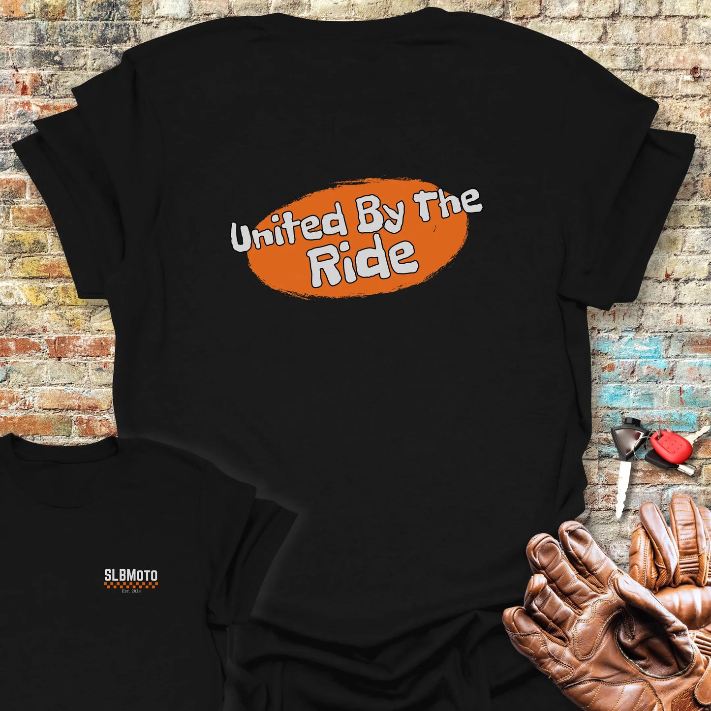 The Bond Back Print T-Shirt - Black