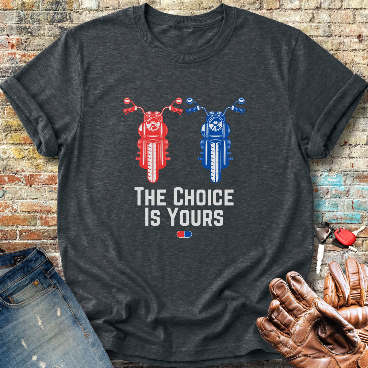 The Choice Classic T-Shirt - Dark Heather
