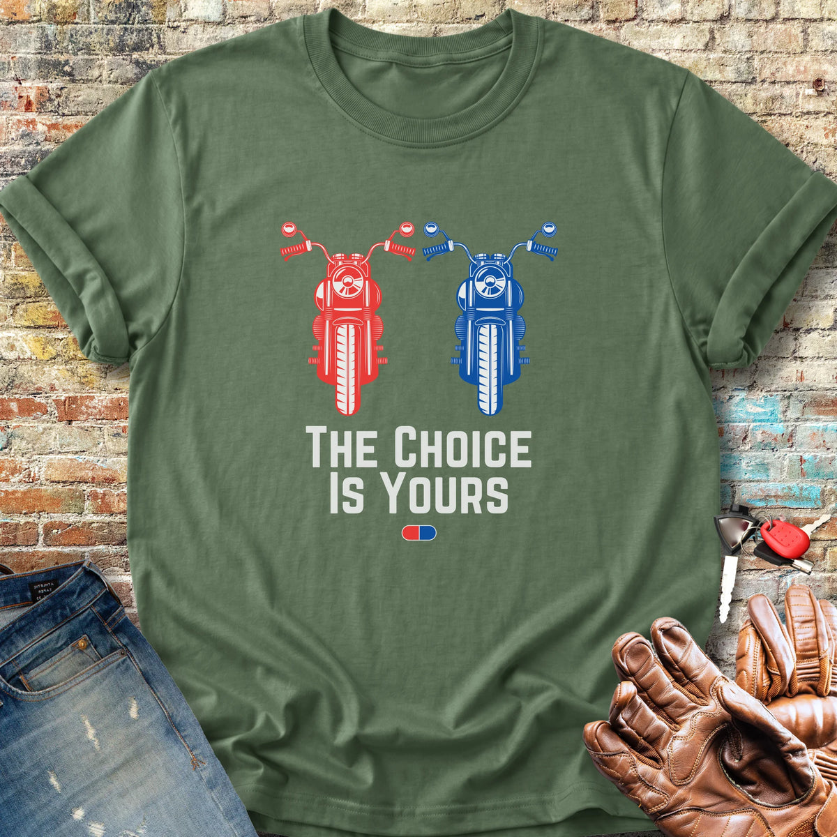 The Choice Classic T-Shirt - Military Green