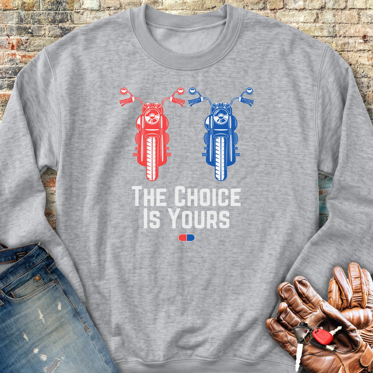 The Choice Sweatshirt - Sport Grey