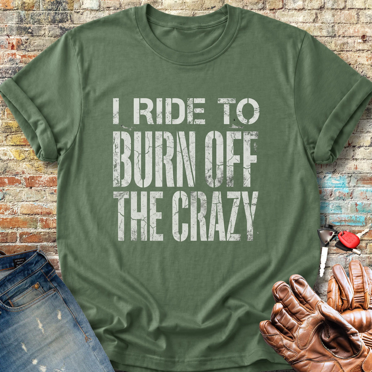The Crazy Classic T-Shirt - Military Green