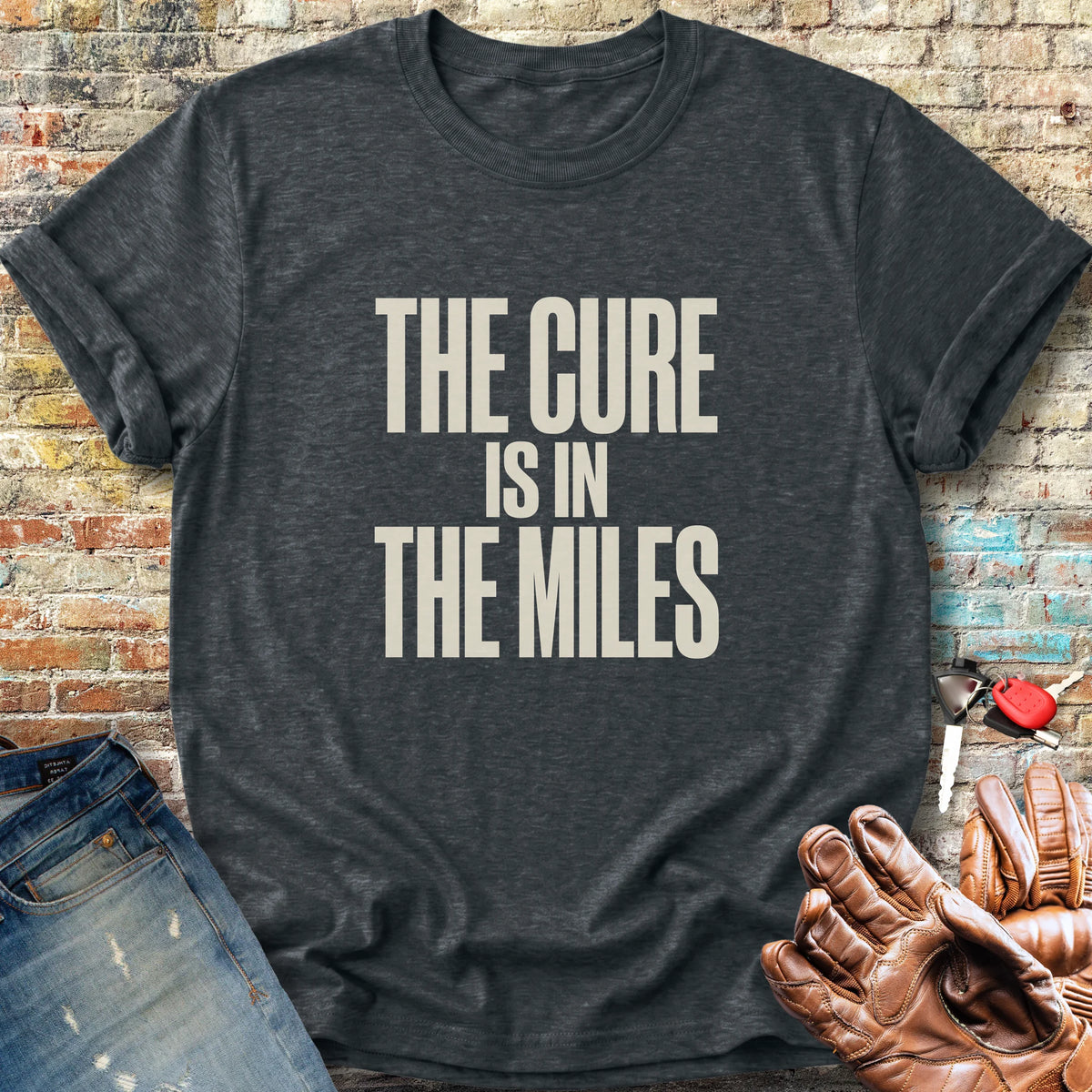 The Cure Classic T-Shirt - Dark Heather