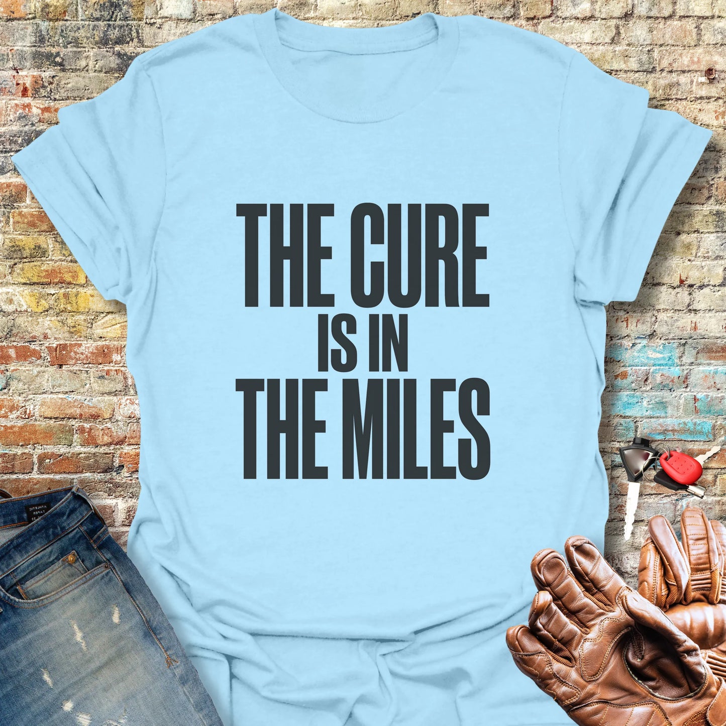 The Cure T-Shirt - Light Blue