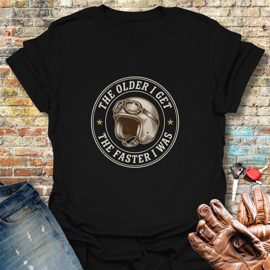 The Faster I Was T-Shirt - Black