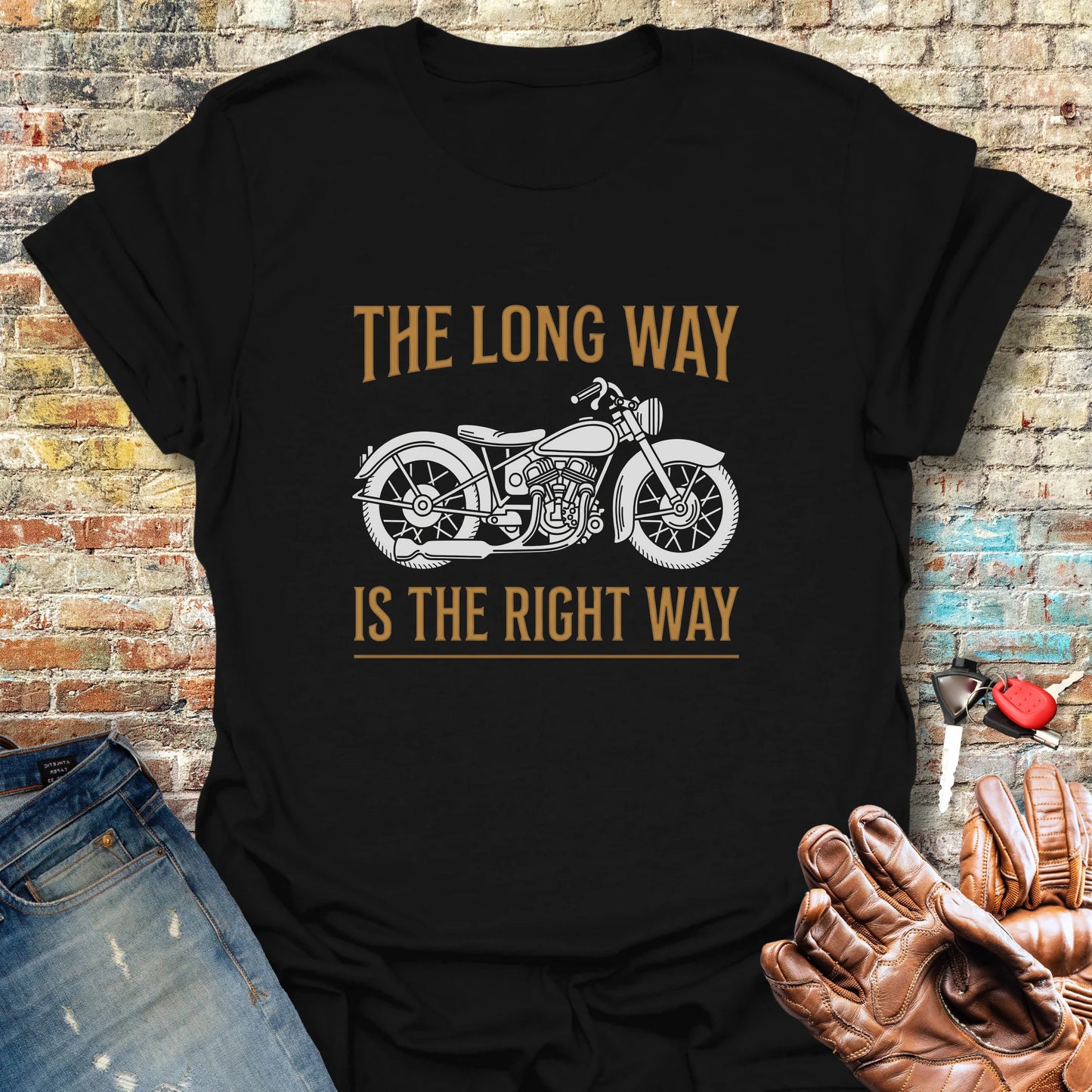 The Long Way T-Shirt - Black