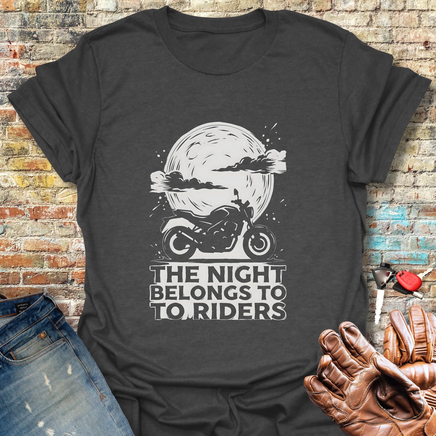 The Night T-Shirt - Dark Heather
