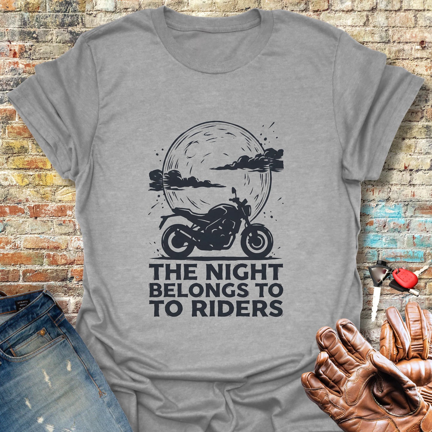 The Night T-Shirt - Sport Grey