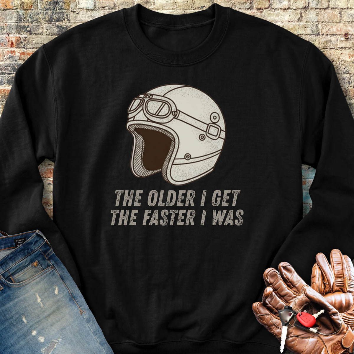 The Older I Get Sweatshirt - Black
