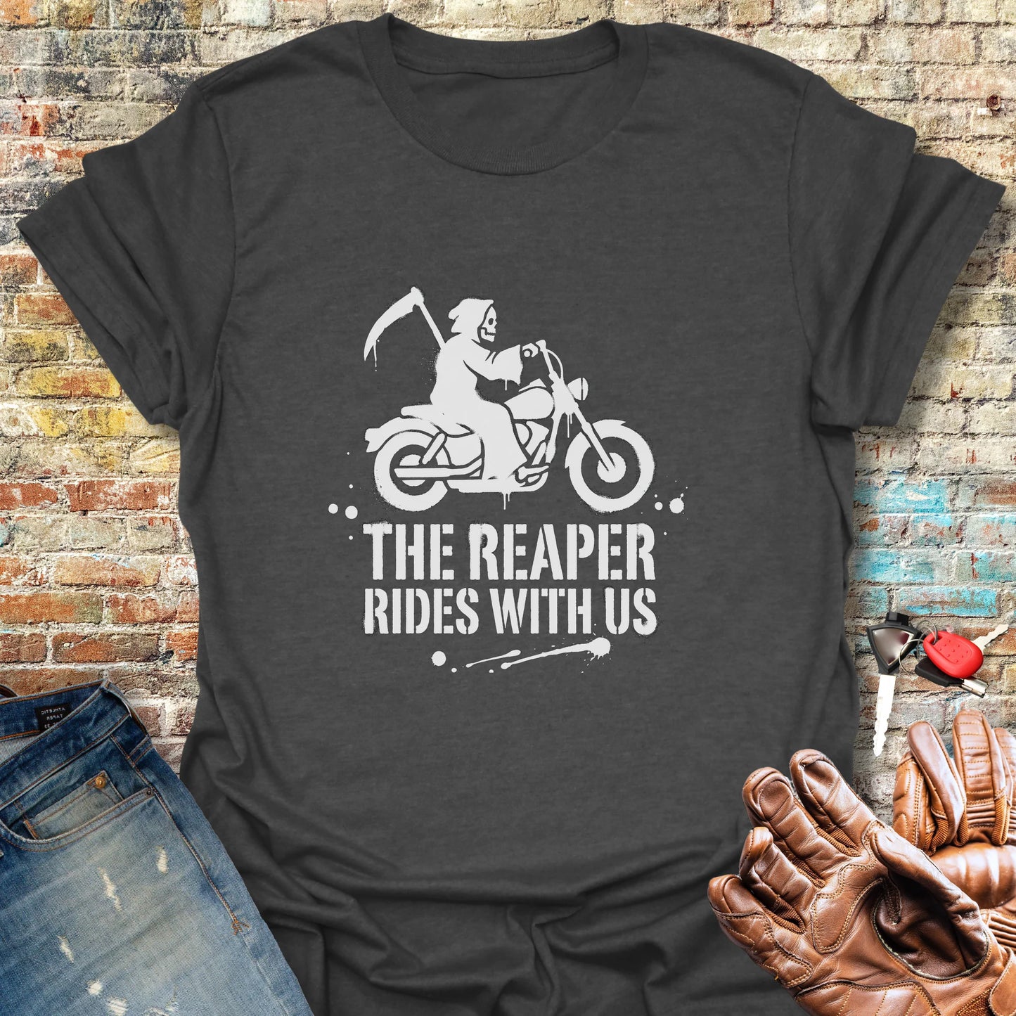 The Reaper T-Shirt - Dark Heather