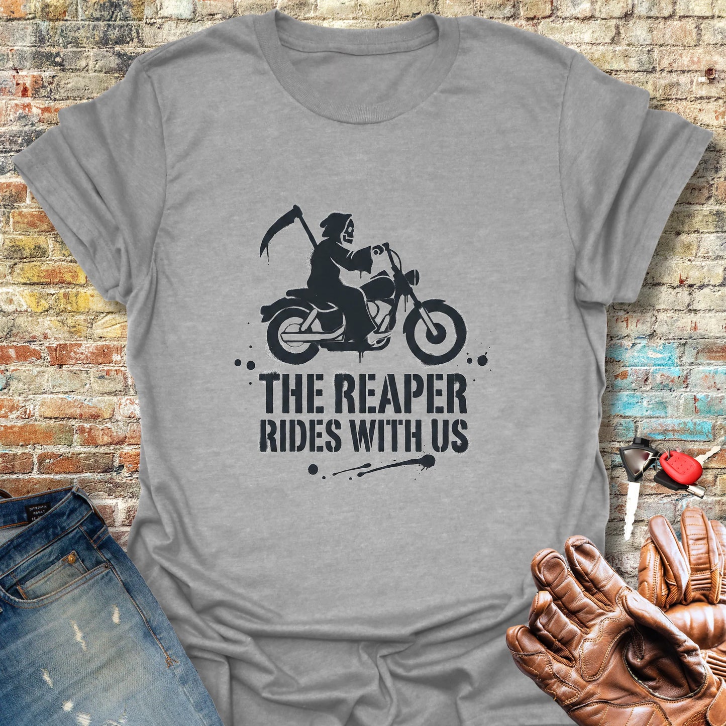 The Reaper T-Shirt - Sport Grey