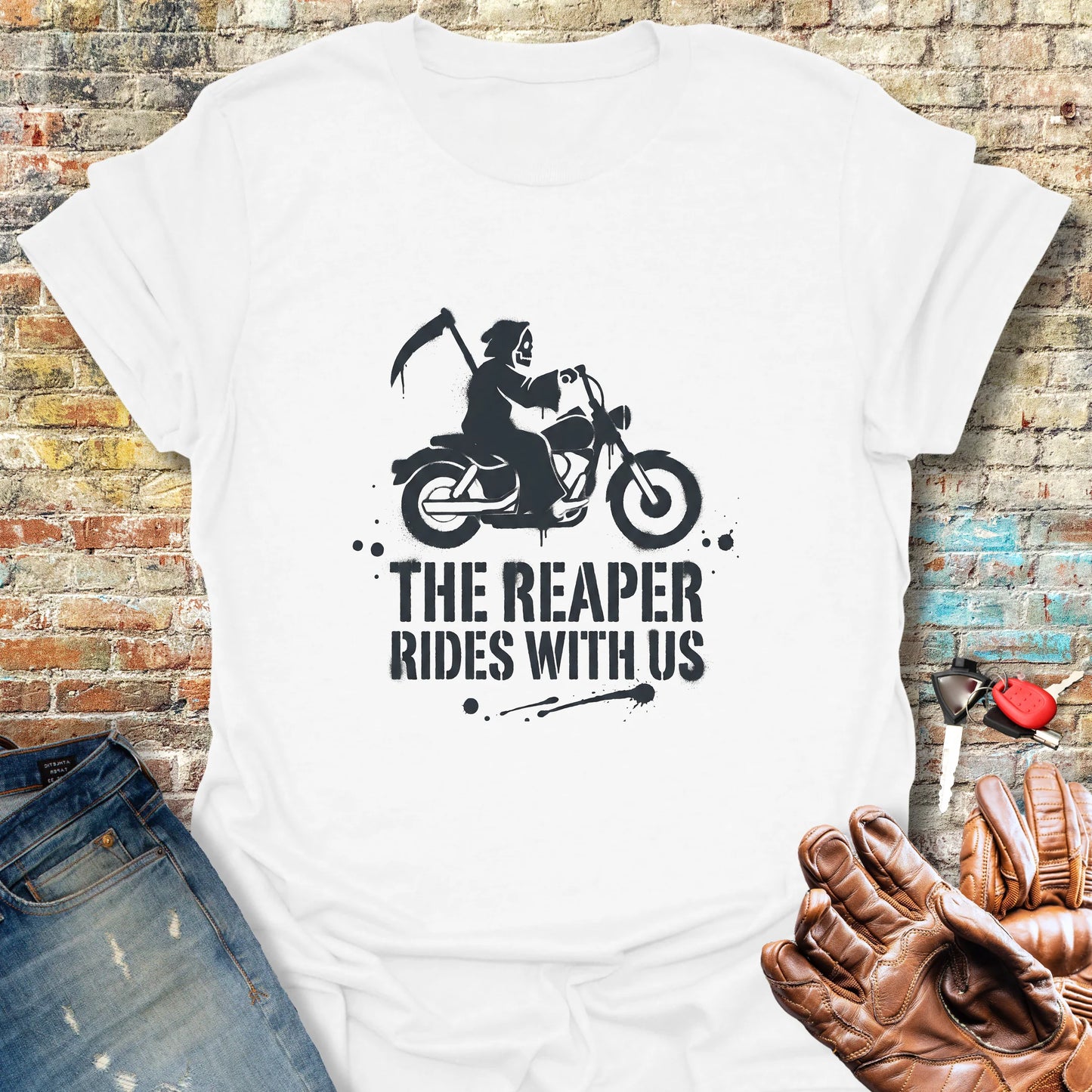 The Reaper T-Shirt - White