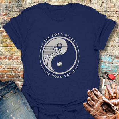 The Road Gives T-Shirt - Navy