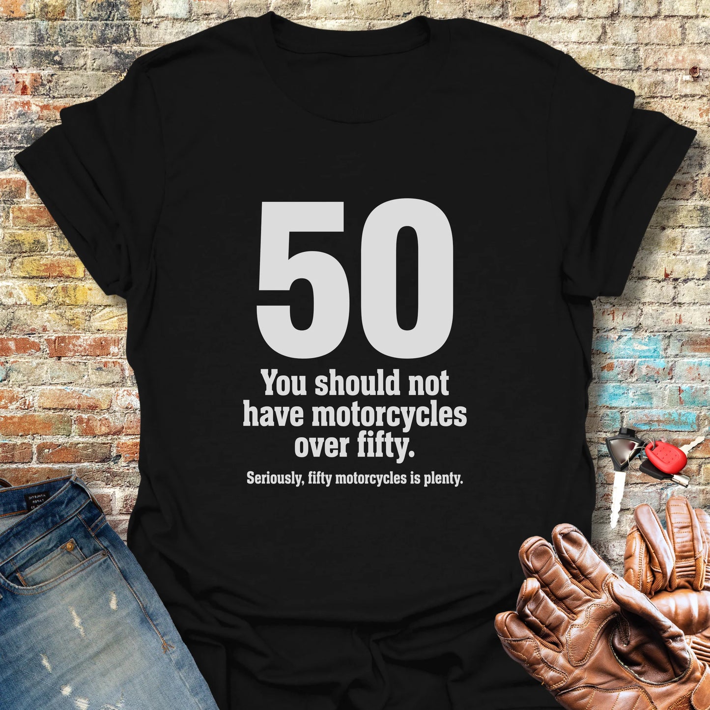The Rule Of Fifty T-Shirt - Black