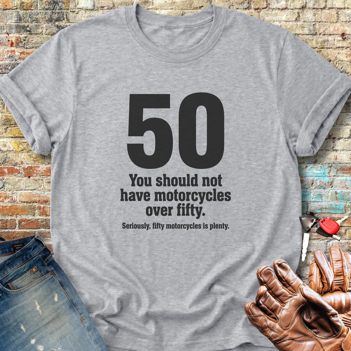 The Rule Of Fifty Classic T-Shirt - Sport Grey