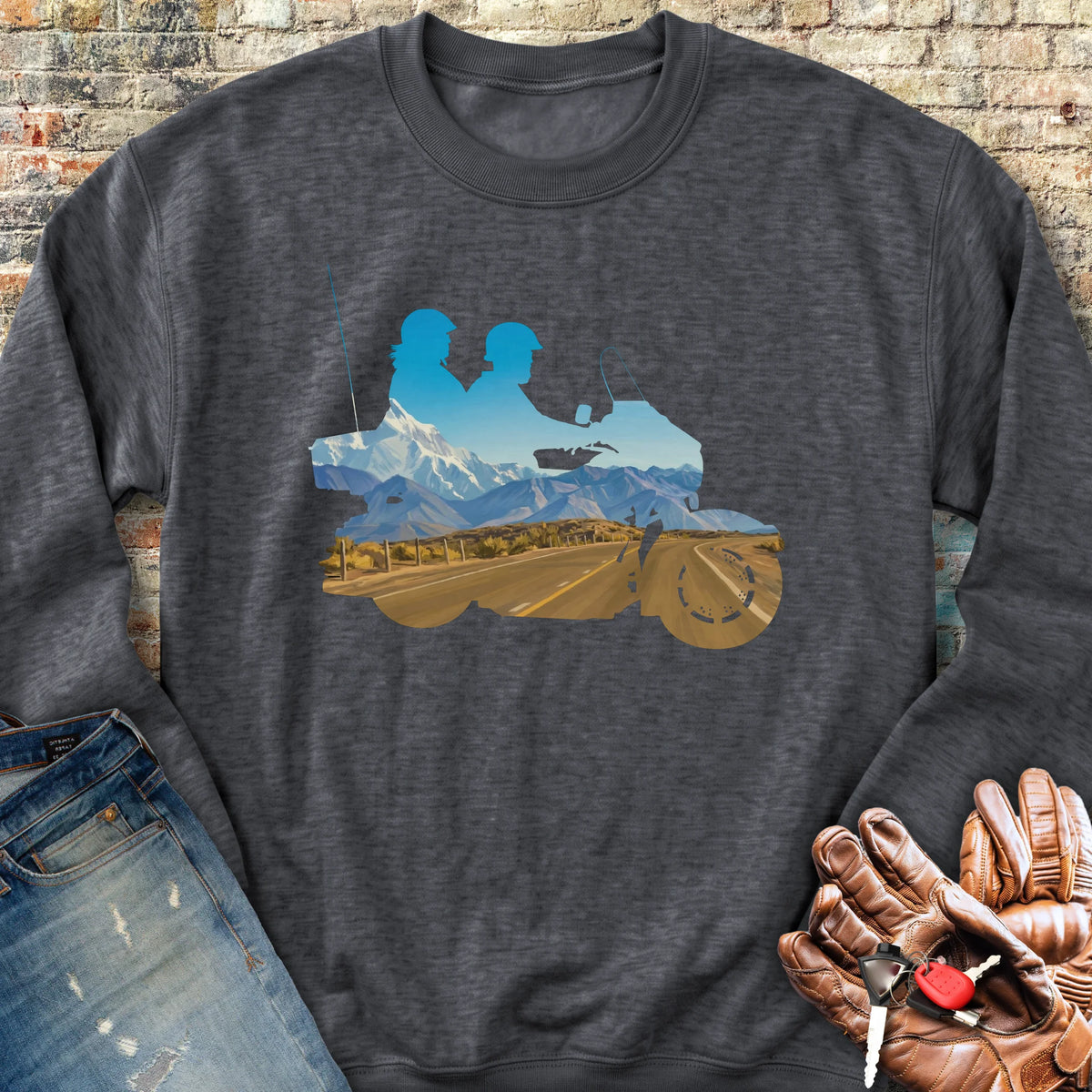 The Tour Sweatshirt - Dark Heather