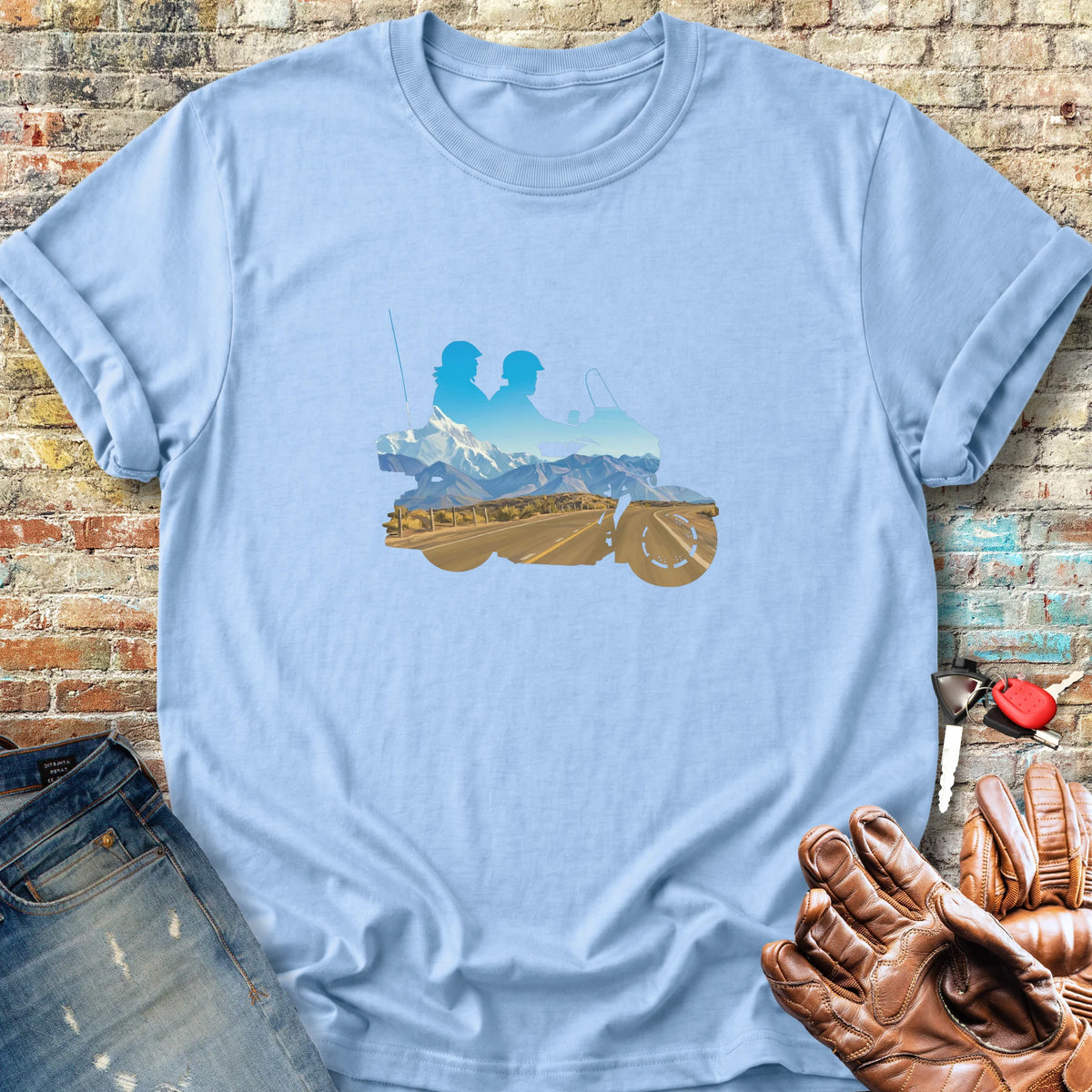 The Tour Classic T-Shirt - Light Blue