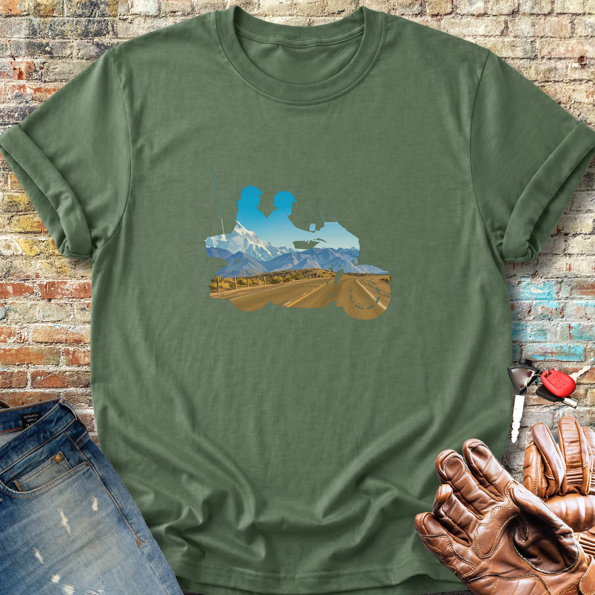 The Tour Classic T-Shirt - Military Green