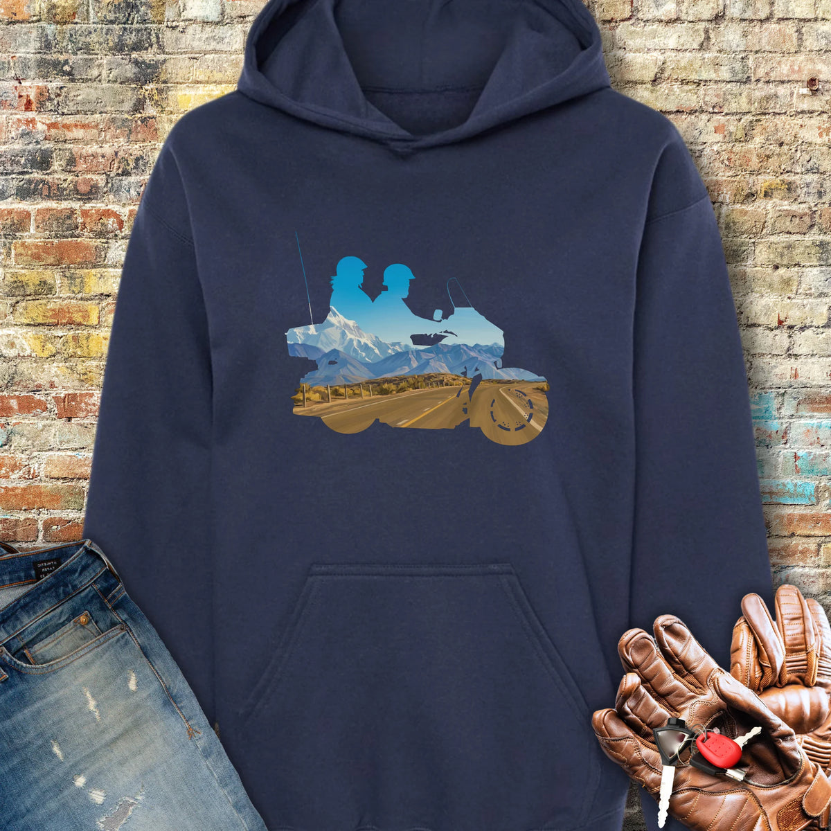 The Tour Hoodie - Navy